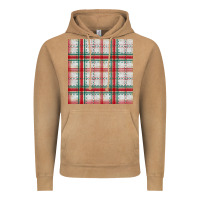 Vintage Camel christmas plaid seamless pattern Vintage Hoodie - BundleAndBundleShop