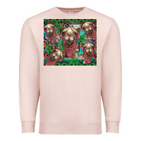 Pale Pink camel face Premium Sweatshirt - BarkalooDesign