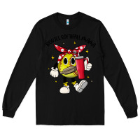 Black boujee softball mama Long Sleeve Tee - JahusDesignShop