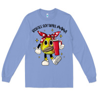 Colony Blue boujee softball mama Long Sleeve Tee - JahusDesignShop