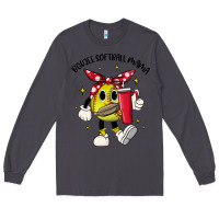 Smoke boujee softball mama Long Sleeve Tee - JahusDesignShop