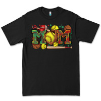 Black mom softball Premium Tee - Zillion Design Studio