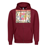 Burgundy fuck this shit Zipper Hoodie - MaliasSmallBusiness