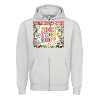 Dove Grey fuck this shit Zipper Hoodie - MaliasSmallBusiness