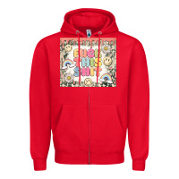 Red fuck this shit Zipper Hoodie - MaliasSmallBusiness