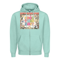 Seafoam fuck this shit Zipper Hoodie - MaliasSmallBusiness