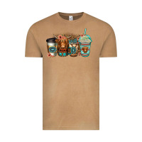 Vintage Camel serape floral longhaired cow coffee cups Vintage Tee - Jasminsmagicworld