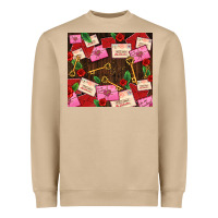 Mushroom love letters tumbler Heavyweight Sweatshirt - AdoDesignShop