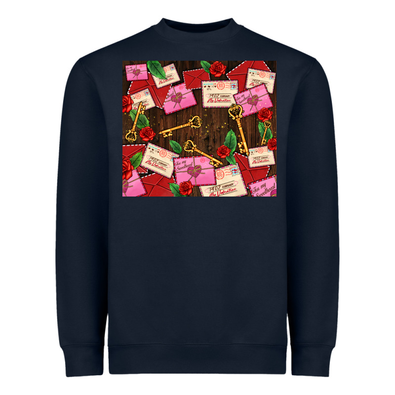 Love Letters Tumbler Heavyweight Sweatshirt by AdoDesignShop | Teevron