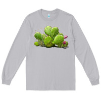 Moon Dust desert prickly pear cactus Long Sleeve Tee - LillyAllenDesigns