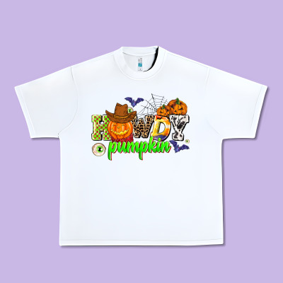 Howdy Halloween Pumpkins Urban Heavy Tee Designed By Adodesignshop