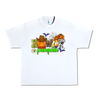 White howdy halloween pumpkins Urban Heavy Tee - AdoDesignShop
