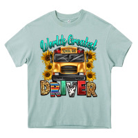 Arona worlds greatest school bus driver Heavy Core Tee - texasbilliewilder