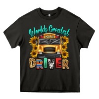 Asphalt worlds greatest school bus driver Heavy Core Tee - texasbilliewilder