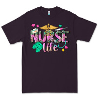 Plum nurse life Premium Tee - texasbilliewilder