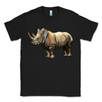 Black Rhino Illustrations Classic Tee - LillyAllenDesigns