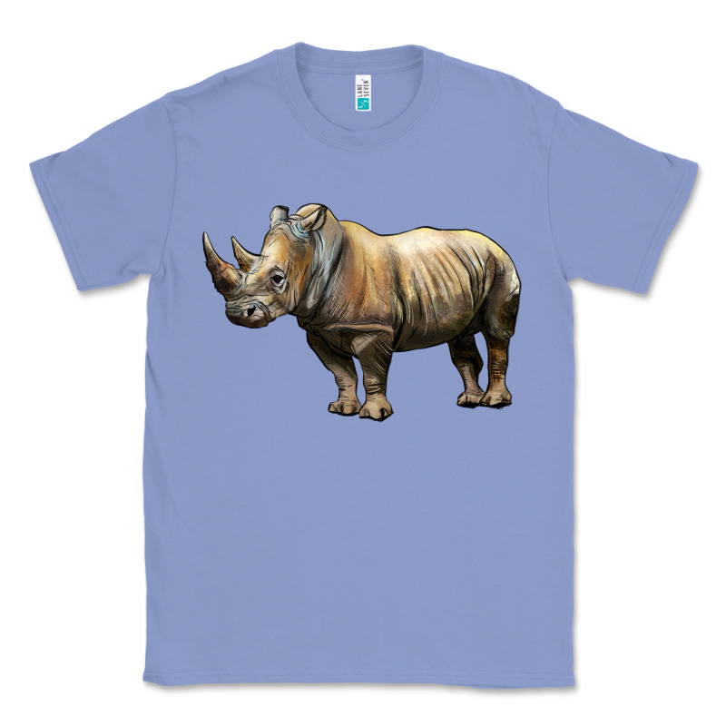 Rhino Illustrations Classic Tee by LillyAllenDesigns | Teevron