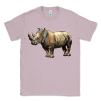 Lilac Rhino Illustrations Classic Tee - LillyAllenDesigns
