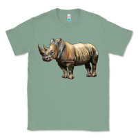 Sage Rhino Illustrations Classic Tee - LillyAllenDesigns