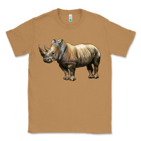 Toasted Coconut Rhino Illustrations Classic Tee - LillyAllenDesigns