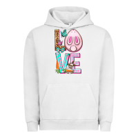 Pigment Lunar Rock Love Rabbit Easter Day Urban Hoodie - HowdyJamesFarm