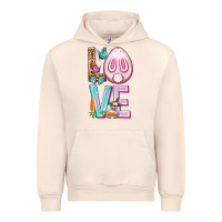 Sandshell Love Rabbit Easter Day Urban Hoodie - HowdyJamesFarm