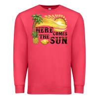 Cardinal here comes the sun Premium Sweatshirt - BarkalooDesign