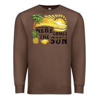 Chestnut here comes the sun Premium Sweatshirt - BarkalooDesign