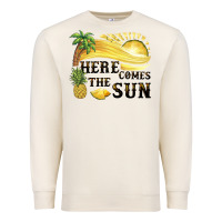 Sandshell here comes the sun Premium Sweatshirt - BarkalooDesign