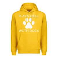 Lemon Plays Well With Dogs Premium Hoodie - Bettercallsaul