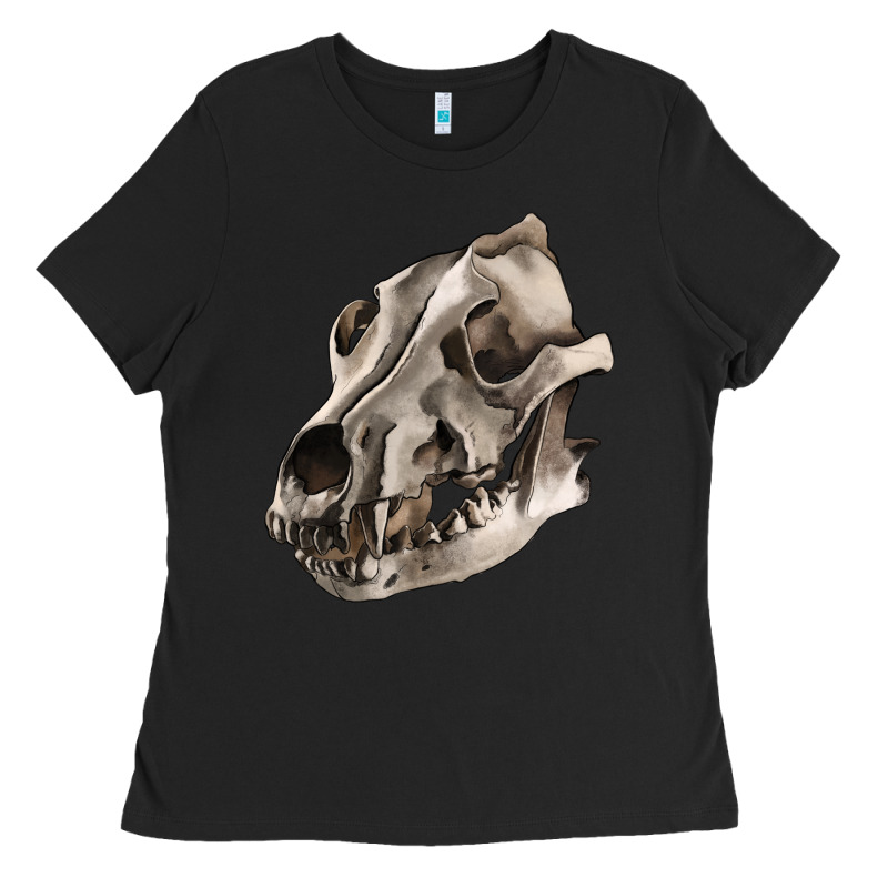 Wolf Skull Ladies Tee by RanaPortraitStore | Teevron