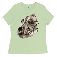 Matcha Wolf skull Ladies Tee - RanaPortraitStore
