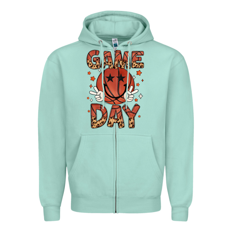Game Day Zipper Hoodie by MaliasSmallBusiness | Teevron