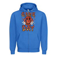 True Royal game day Zipper Hoodie - MaliasSmallBusiness