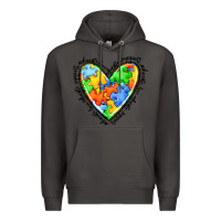 Smoke autism heart Premium Hoodie - JahusDesignShop