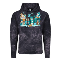Cloud Black winter coffe cups Vintage Hoodie - AdoDesignShop