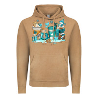 Vintage Camel winter coffe cups Vintage Hoodie - AdoDesignShop