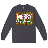Smoke merry christmas brushstroke Long Sleeve Tee - Jasminsmagicworld