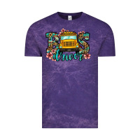 Cloud Purple school bus driver Vintage Tee - Jasminsmagicworld