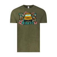 Vintage Olive school bus driver Vintage Tee - Jasminsmagicworld