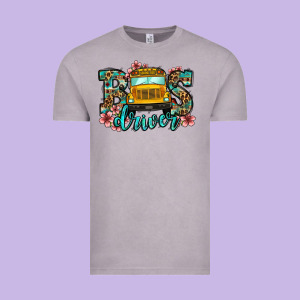 School Bus Driver Vintage Tee Designed By Jasminsmagicworld