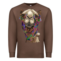 Chestnut tie dye camel Premium Sweatshirt - BarkalooDesign