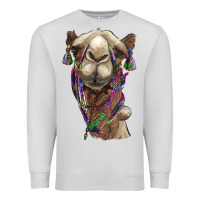 Dove Grey tie dye camel Premium Sweatshirt - BarkalooDesign