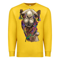 Lemon tie dye camel Premium Sweatshirt - BarkalooDesign