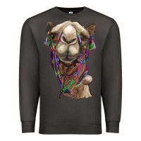 Smoke tie dye camel Premium Sweatshirt - BarkalooDesign