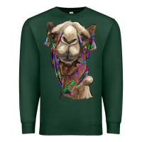 Sports Green tie dye camel Premium Sweatshirt - BarkalooDesign