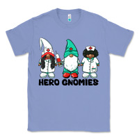 Colony Blue hero gnomies african american nurse gnomies medical gnomies Classic Tee - BarkalooDesign