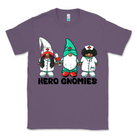 Lavender hero gnomies african american nurse gnomies medical gnomies Classic Tee - BarkalooDesign