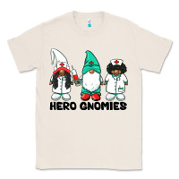 Natural hero gnomies african american nurse gnomies medical gnomies Classic Tee - BarkalooDesign