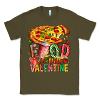Army Green Food Is My Valentine Classic Tee - CowhideDigitalArt
